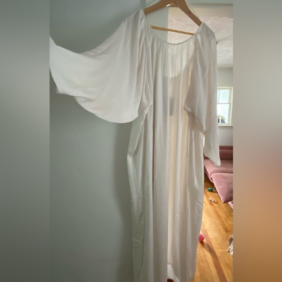 H&M white satin oversized dress — NWT - Picture 6 of 12